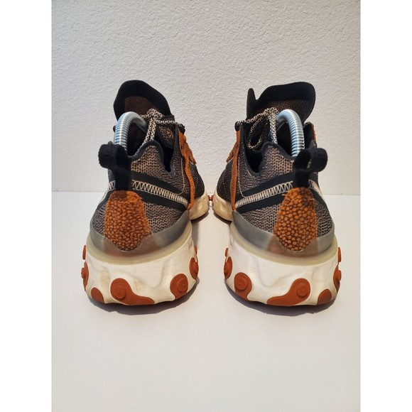 Nike React Element 55 Safari Pack Shoes Bio Beige Ostrich Print Mens Sz 8.5 - Picture 7 of 14